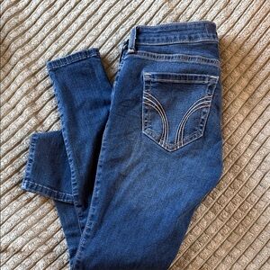 Hollister Dark Blue Skinny Jeans